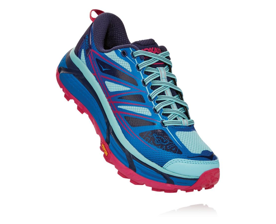 Pantofi Alergare Trail Hoka One One Mafate Speed 2 Dama - Albastru Regal Albastri | Romania AMXK9741